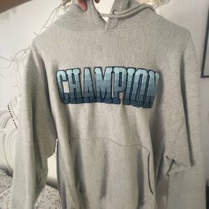 Champion Gray Hoodie for Men